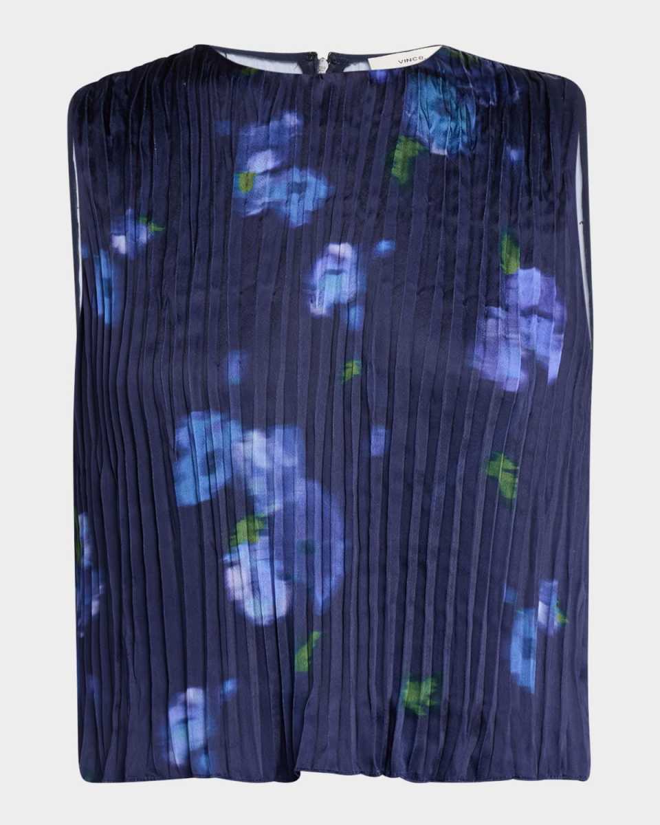 Blurred Poppy Top